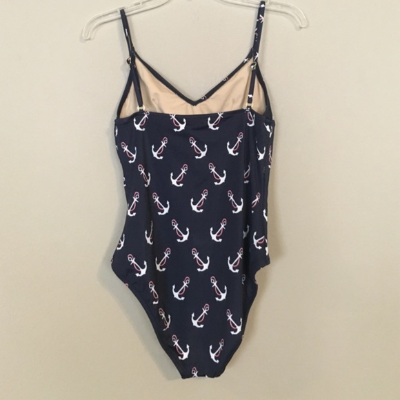 Anchor Print Swimsuit - Picture 4 of 4